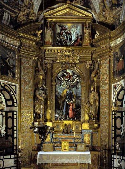 GRECO, El Altarpiece oil painting image